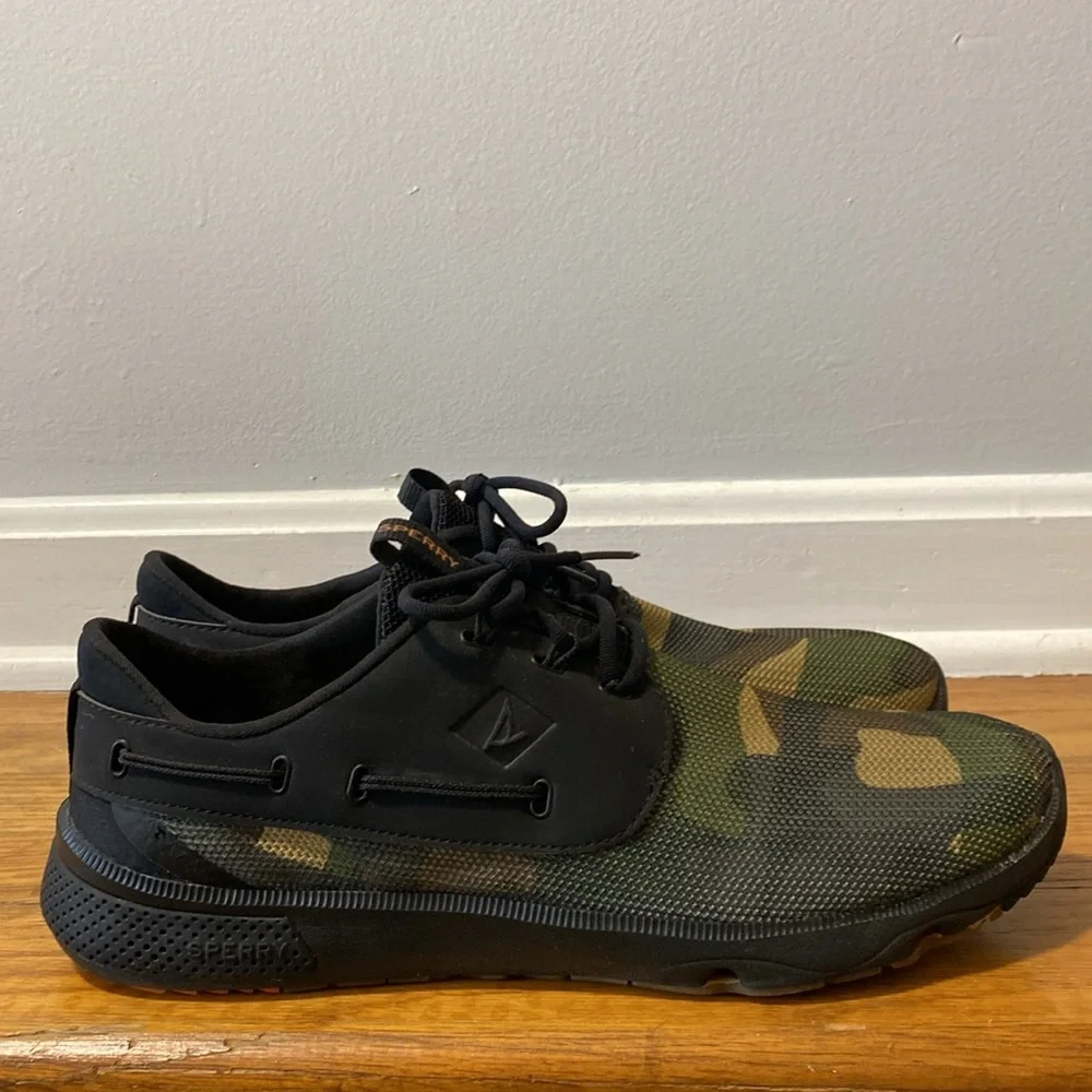 Sperry Camouflage Boating Quick Dry Sneakers